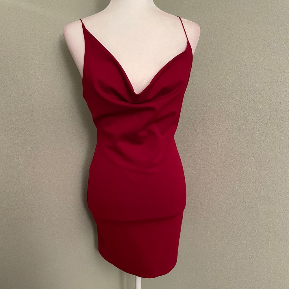 Stylestalker mini red dress
